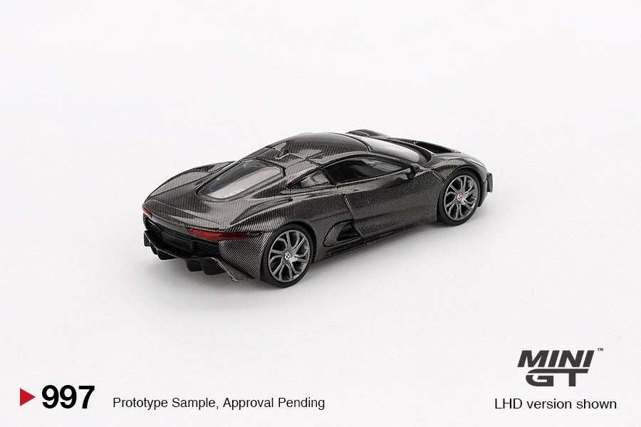 Mini GT #997 - Jaguar C-X75 Test car - 1/64 Scale - Sealed Box) LHD