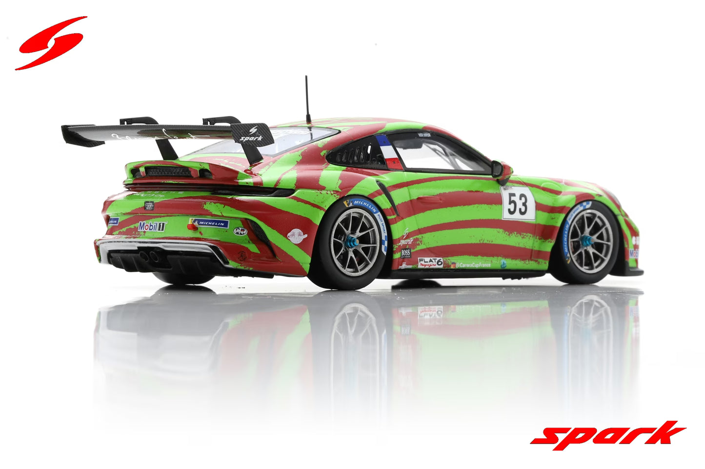 Spark 1/43 Porsche 911 GT3 Cup No.53 Porsche Carrera Cup France Barcelone 2021 Spark Motorsport Arthur Mathieu Limited 300 SF261
