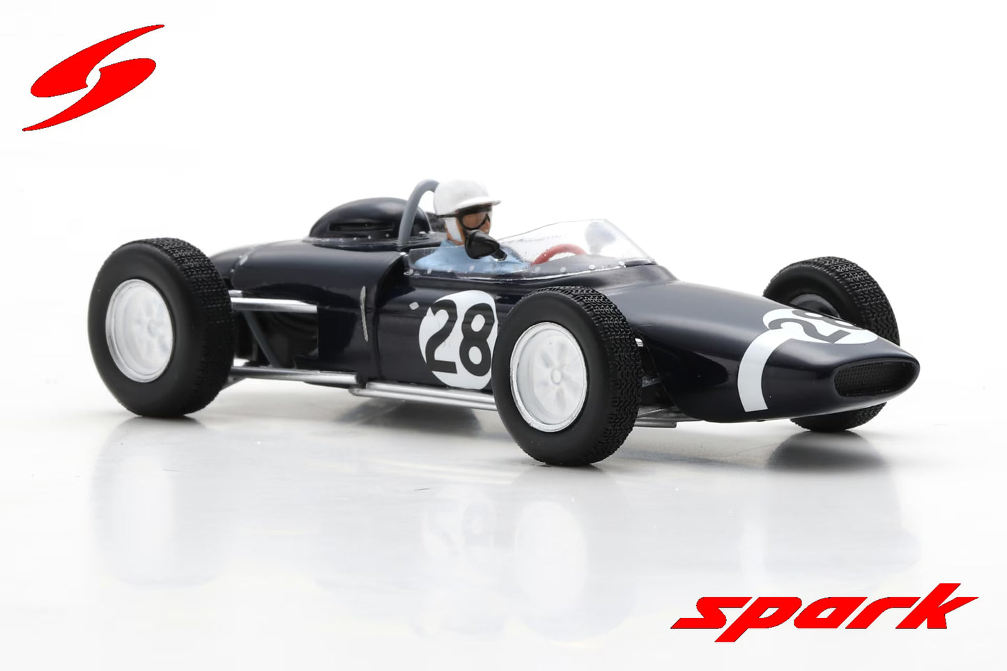 Spark 1/43 Lotus 18-21 V8 No.28 Practice Italian GP 1961 Stirling Moss S7448