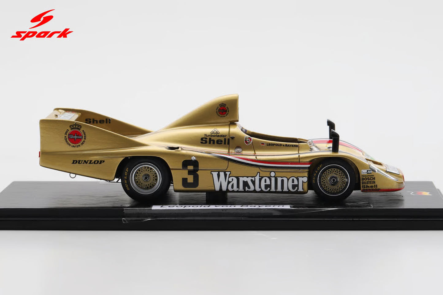 Spark 1/43 Porsche 936/80 No.3 DRM Norisring 1983 Leopold von Bayern Limited 500 SG514
