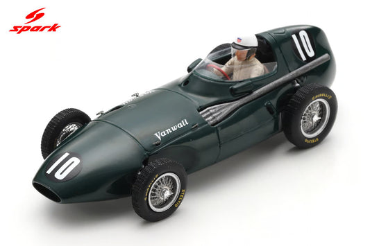 Spark Vanwall VW2 No.10 4th Belgian GP 1956 Harry Schell S7203 - 1:43