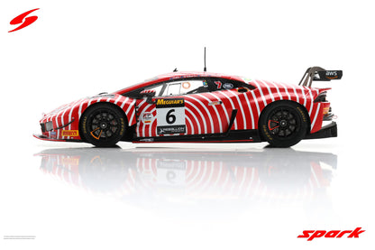 Spark 1/43 Lamborghini Huracán GT3 EVO No.6 Wall Racing 5th Bathurst 12H 2022 T. D'Alberto - D. Wall - A. Deitz - G. Denyer