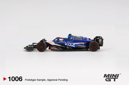 Mini GT 1/64 - RB VCARB 01 #3 Daniel Ricciardo 2024 F1 2024 Bahrain GP