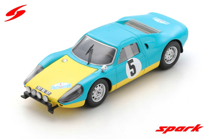Spark 1/43 Porsche 904 GTS No.5 Vainqueur Rallye d'Elbeuf 1967 Philippe Farjon Limited 300 SF169
