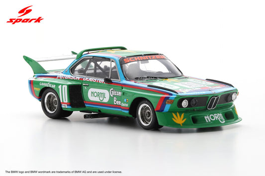 Spark BMW 3.5 CSL No.10 6H Watkins Glen 1976 R. Peterson - D. Quester Limited 750 US110 - 1:43