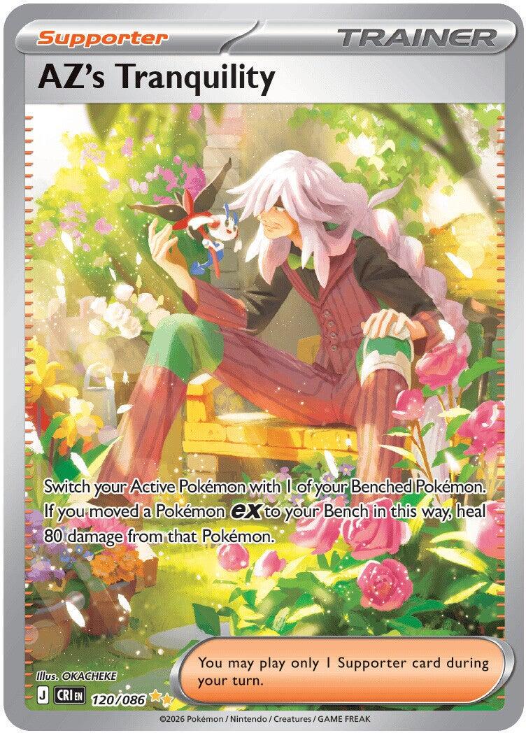 AZ's Tranquillity - 120/086 - Special Illustration Rare - Chaos Rising