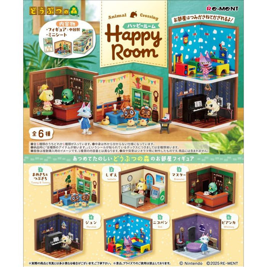 Animal Crossing - ReMent Happy Room Blind Box (Single Box)