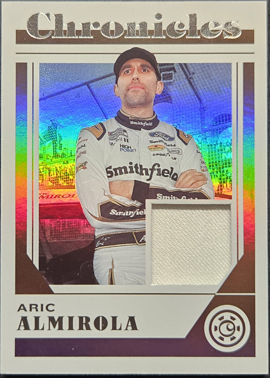 Aric Almirola - No.CS-AA - Panini Chronicles Luminance Racing 2023 - Patch