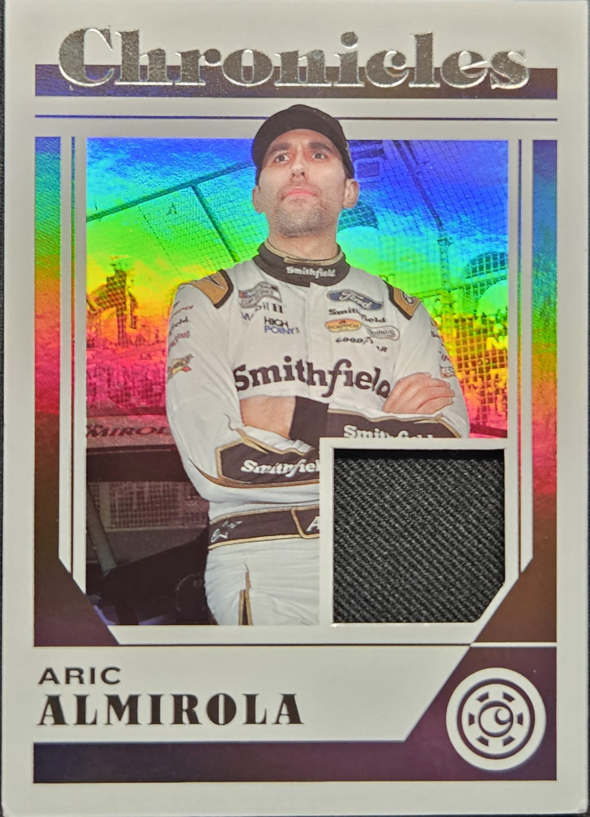 Aric Almirola - No.CS-AA - Panini Chronicles Luminance Racing 2023 - Patch