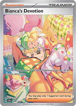 Bianca's Devotion - 209/162 - Special Illustration Rare - Temporal Forces