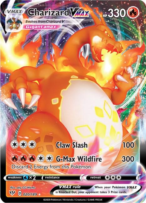 Charizard VMAX - 020/189 - Ultra Rare - Darkness Ablaze