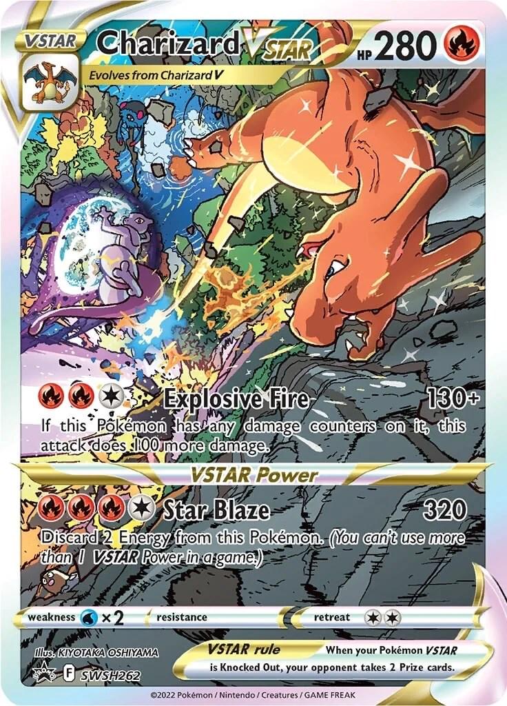 Charizard VStar - SWSH262 - Sword & Shield Promo - Black Star Promo