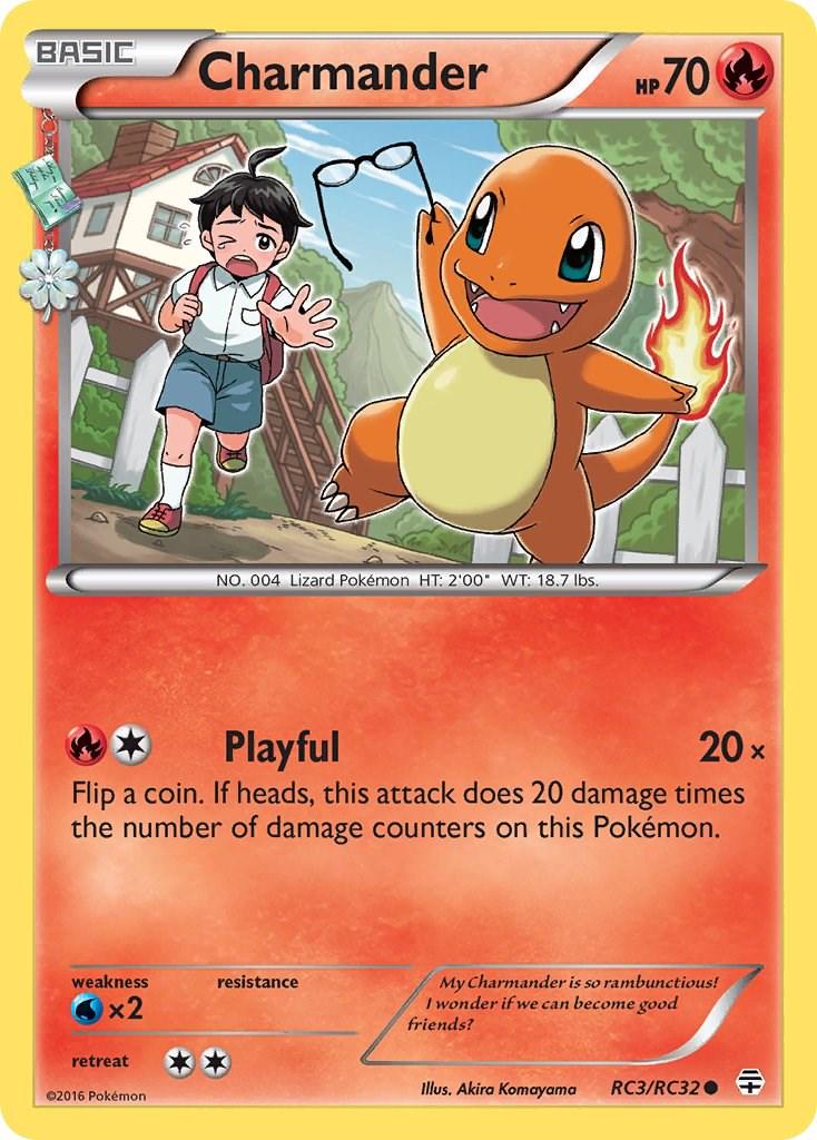 Charmander - RC3/RC32 - Common - Generations
