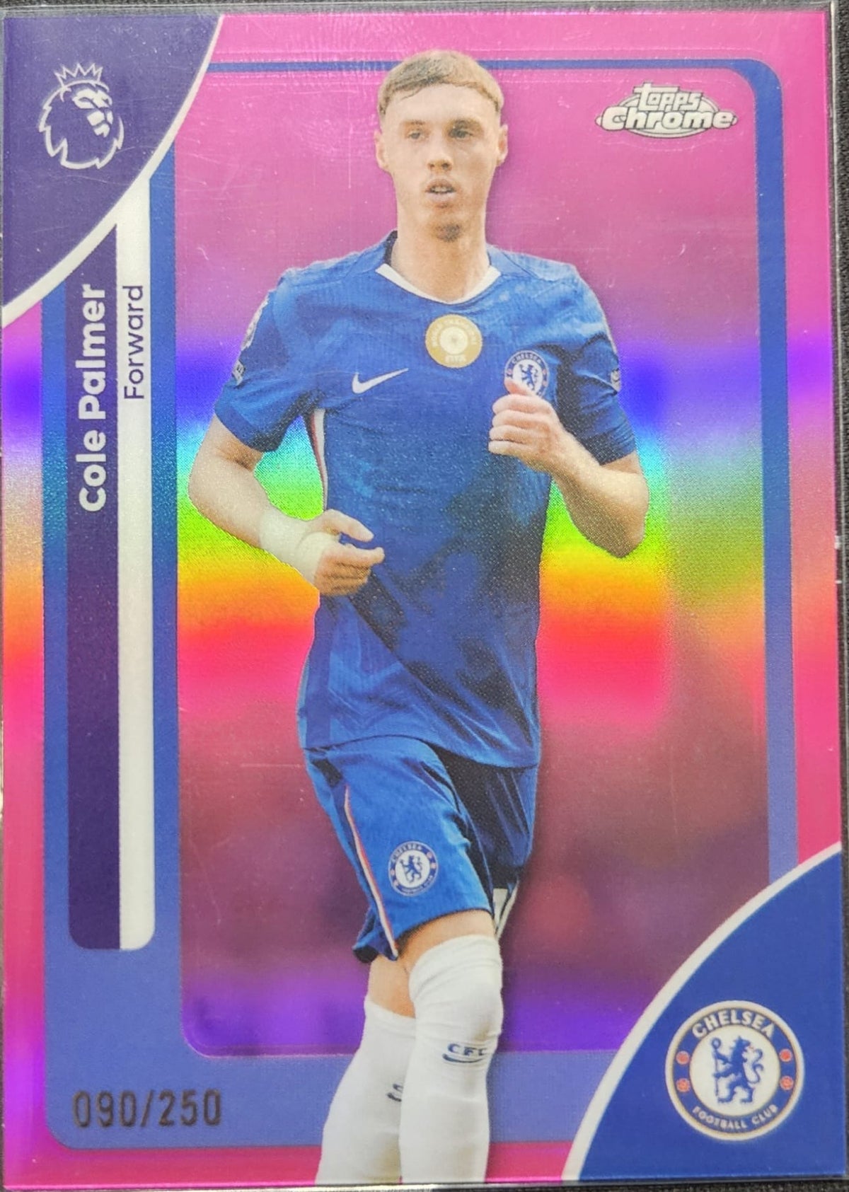 Cole Palmer - #63 - Topps Chrome Premier League 2026 - Purple Refractor - 90/250