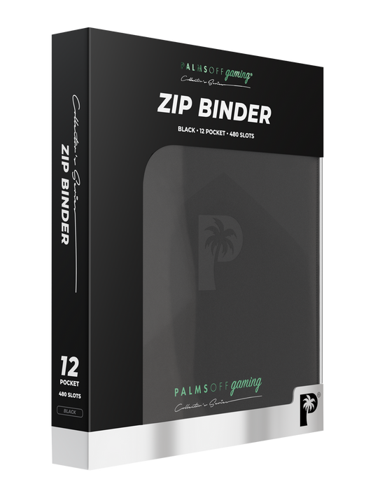 Palms Off Collector's Series Zip Binder - 12 Pocket
