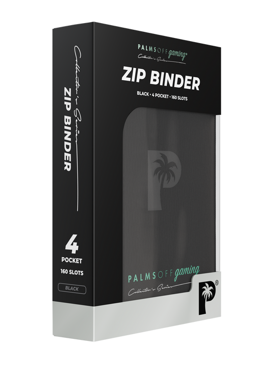 Palms Off Collector's Series Zip Binder - 4 Pocket