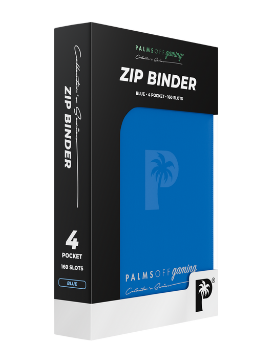 Palms Off Collector's Series Zip Binder - 4 Pocket