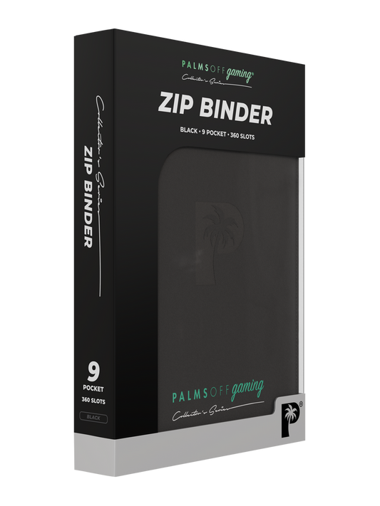 Palms Off Collector's Series Zip Binder - 9 Pocket