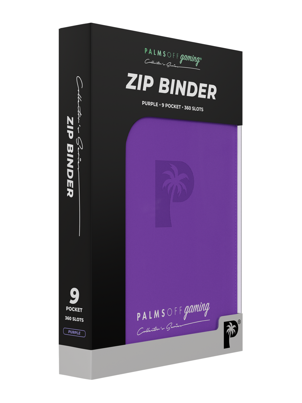 Palms Off Collector's Series Zip Binder - 9 Pocket
