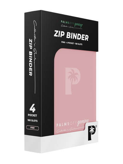 Collector Series Top Loader Zip Binder - 4 Pocket