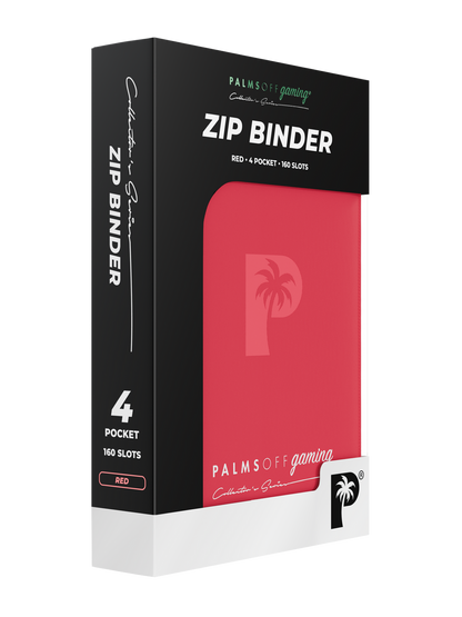 Collector Series Top Loader Zip Binder - 4 Pocket