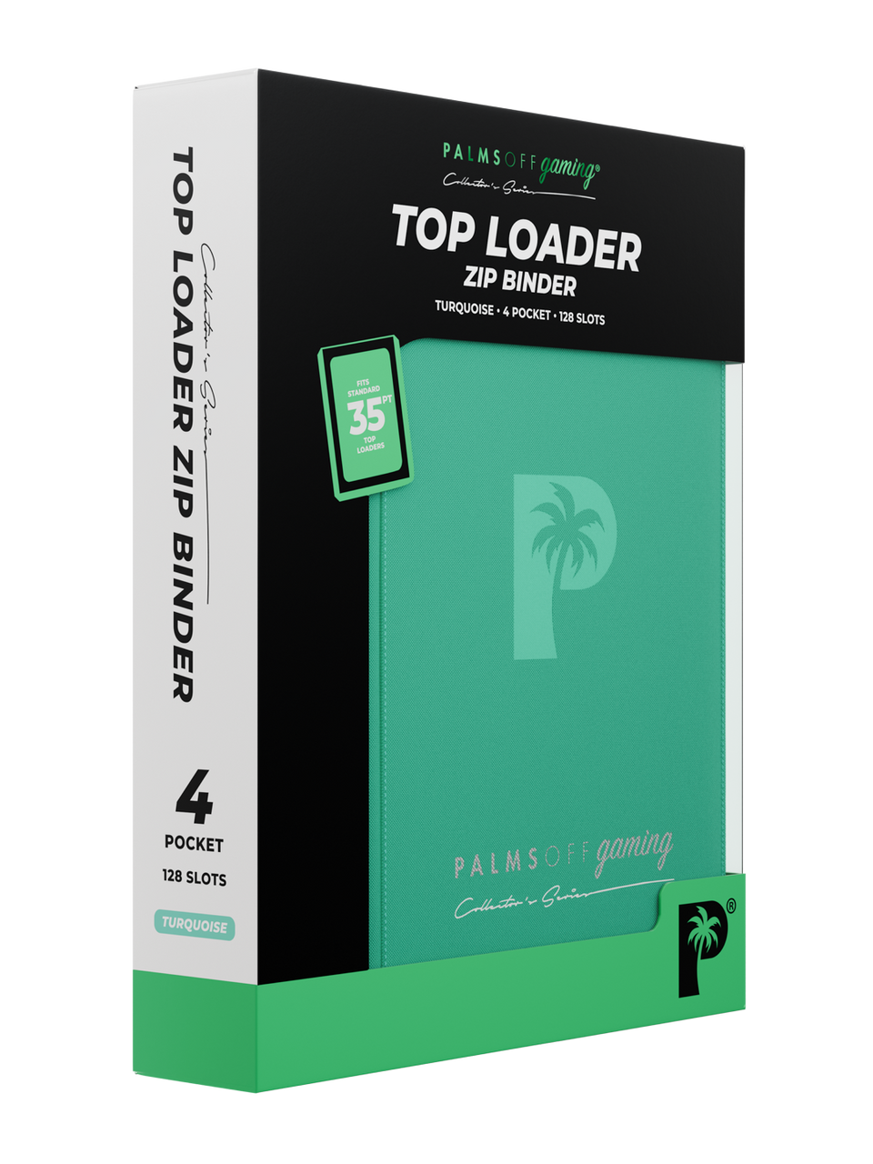 Collector Series Top Loader Zip Binder - 4 Pocket