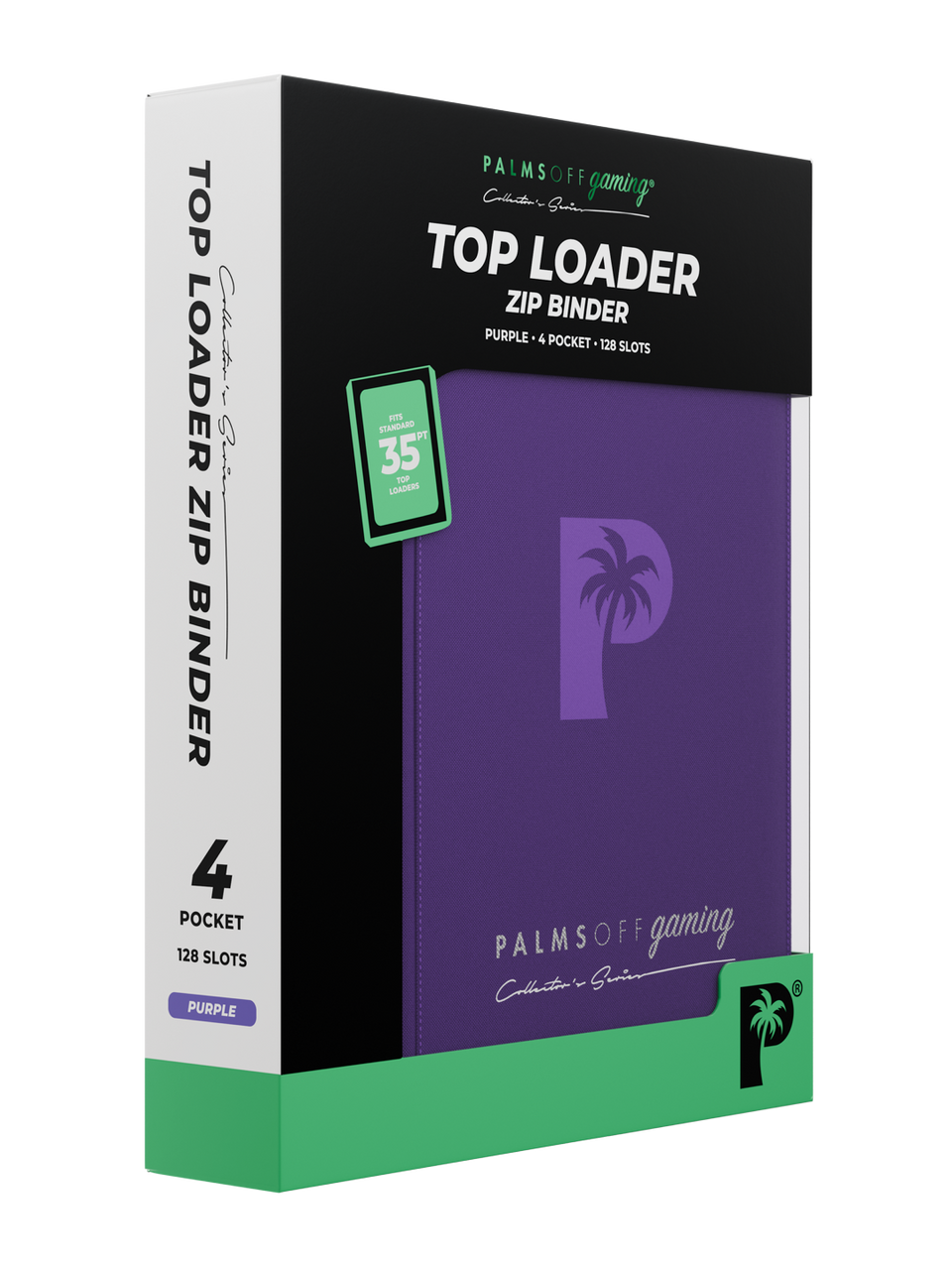 Palms Off Collector's Series Top Loader Binder - 4 Pocket