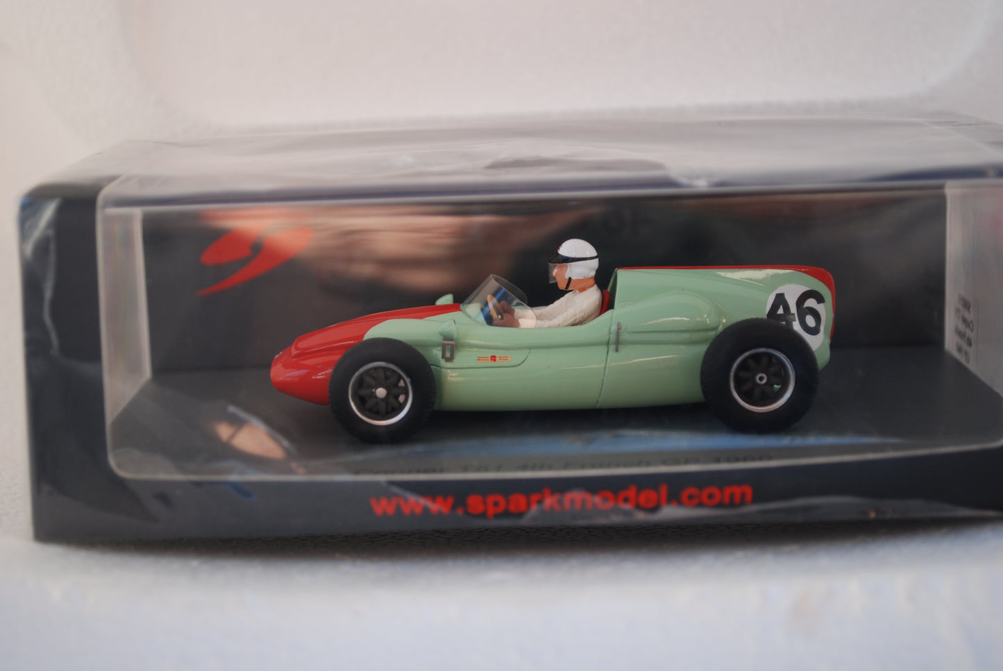 Spark 1/43 Cooper T51 No.46 4th French GP 1960 Henry Taylor S8051