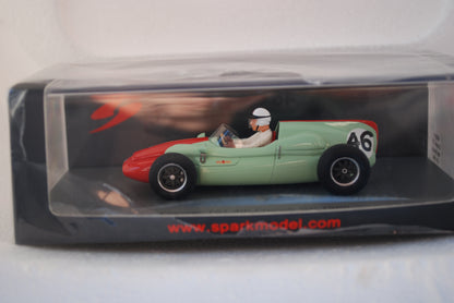 Spark 1/43 Cooper T51 No.46 4th French GP 1960 Henry Taylor S8051