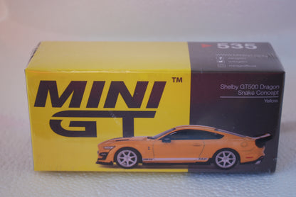 Mini Gt Shelby GT500 Dragon Snake Concept Yellow