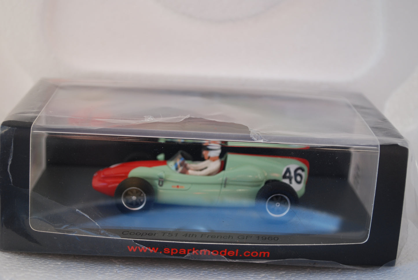 Spark 1/43 Cooper T51 No.46 4th French GP 1960 Henry Taylor S8051