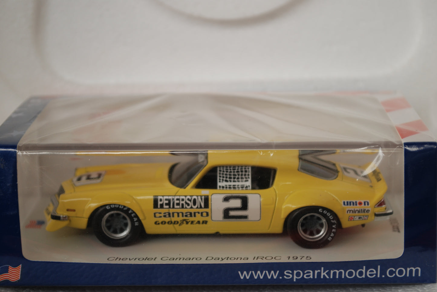 Spark 1/43 Chevrolet Camaro No.2 Daytona IROC 1974-1975 Ronnie Peterson Limited 300 US226