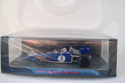 Spark 1/43 Tyrrell 001 No.3 Canadian GP 1970 Jackie Stewart S7230 - 1:43