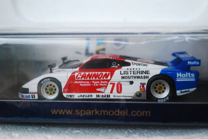 Spark 1/43  Spice SE 86 C No.70 19th 24H Le Mans 1986 G. Spice - R. Bellm - J-M. Martin S6800