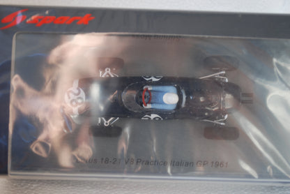 Spark 1/43 Lotus 18-21 V8 No.28 Practice Italian GP 1961 Stirling Moss S7448