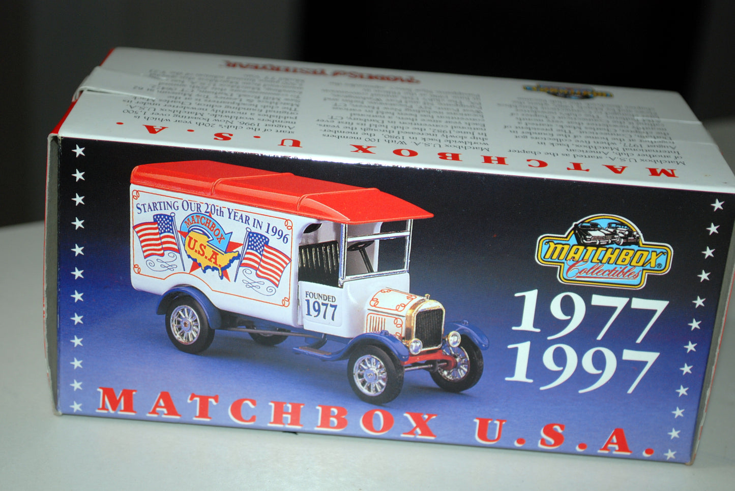 Matchbox COLLECTIBLES YY039/SC 1926 FORD MODEL TT "MATCHBOX USA 20TH ANNIVERSARY