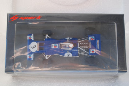 Spark 1/43 Tyrrell 001 No.3 Canadian GP 1970 Jackie Stewart S7230 - 1:43