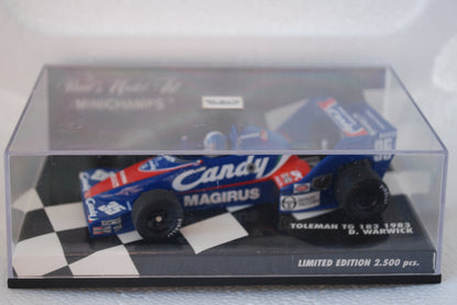 Minichamps 1/43 Toleman Formula 1 TG 183 Candy D Warwick