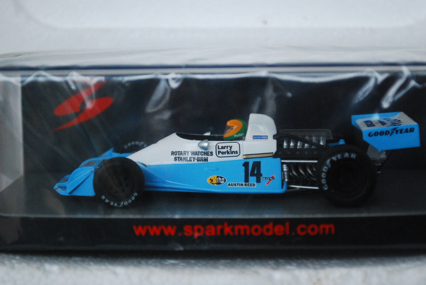 Spark 1/43 BRM P201B No.14 South African GP 1977 Larry Perkins S5709
