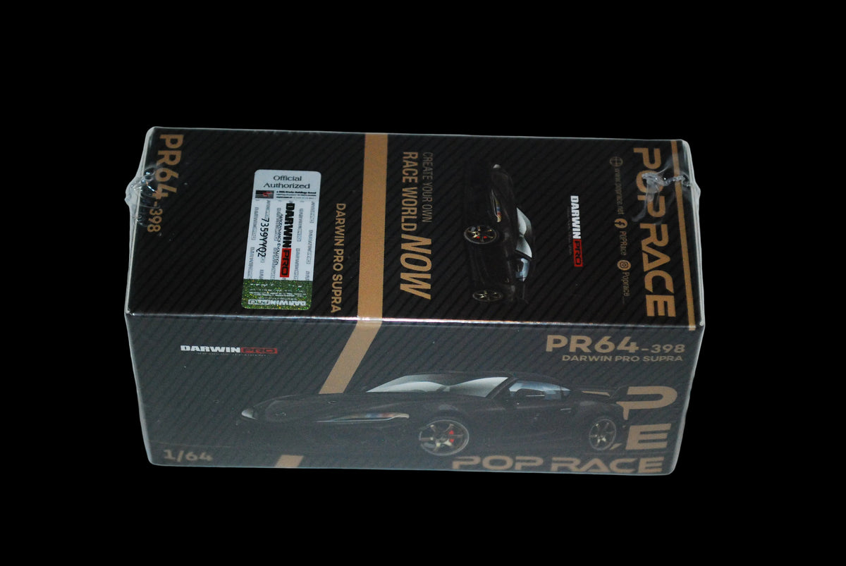 Pop Race 1/64 - DARWIN PRO 66G WBK SUPRA A90 CARBON EDITION