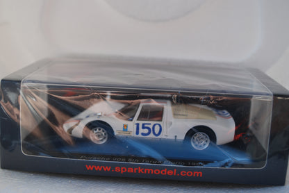 Spark 1/43 Porsche 906 No.150 5th Targa Florio 1966 C. Bourillot - U. Maglioli S9236