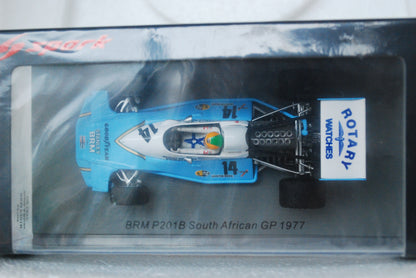 Spark 1/43 BRM P201B No.14 South African GP 1977 Larry Perkins S5709