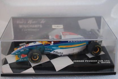 Minichamps 1/43 Jordan Peugeot Formula 1 E Irvine 1995