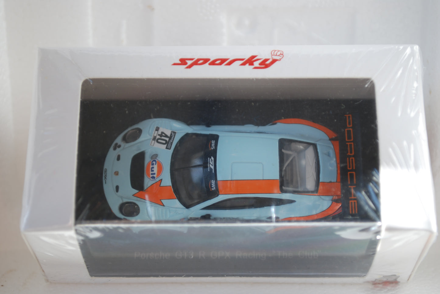 Sparky 1/64 Sparky 1/64 scale Porsche GT3 R GPX Racing No.12 "The Diamond" Y202