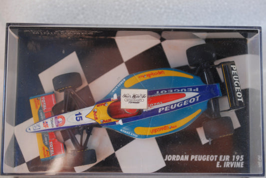 Minichamps 1/43 Jordan Peugeot Formula 1 E Irvine 1995