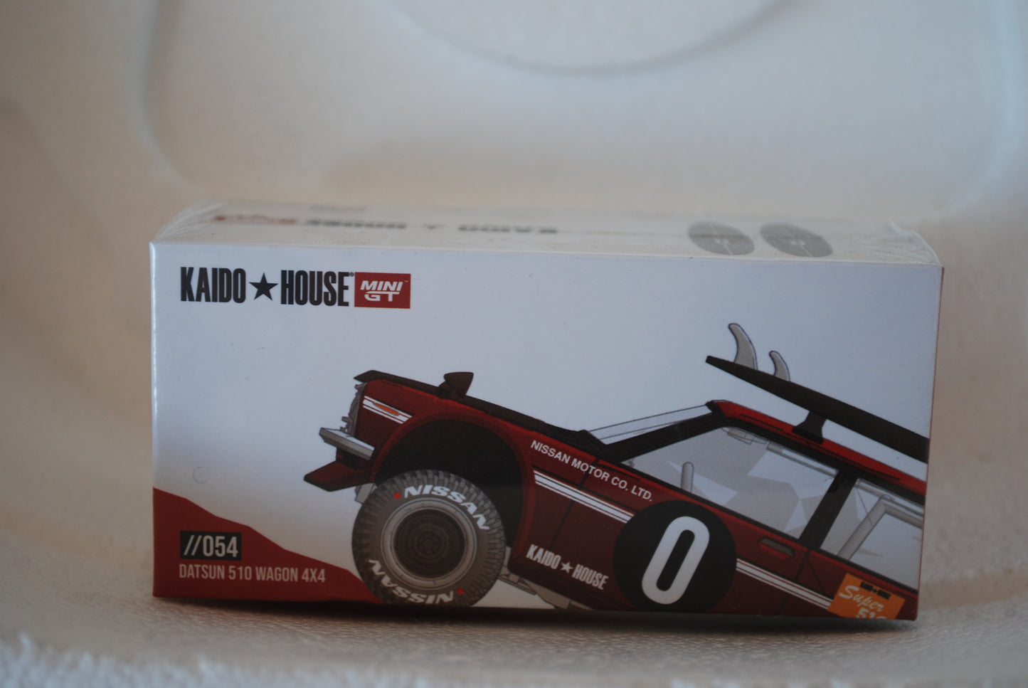 Mini GT Kaido House 4X4 Datsun 510 Wagon Surf KHMG054 Diecast Car New
