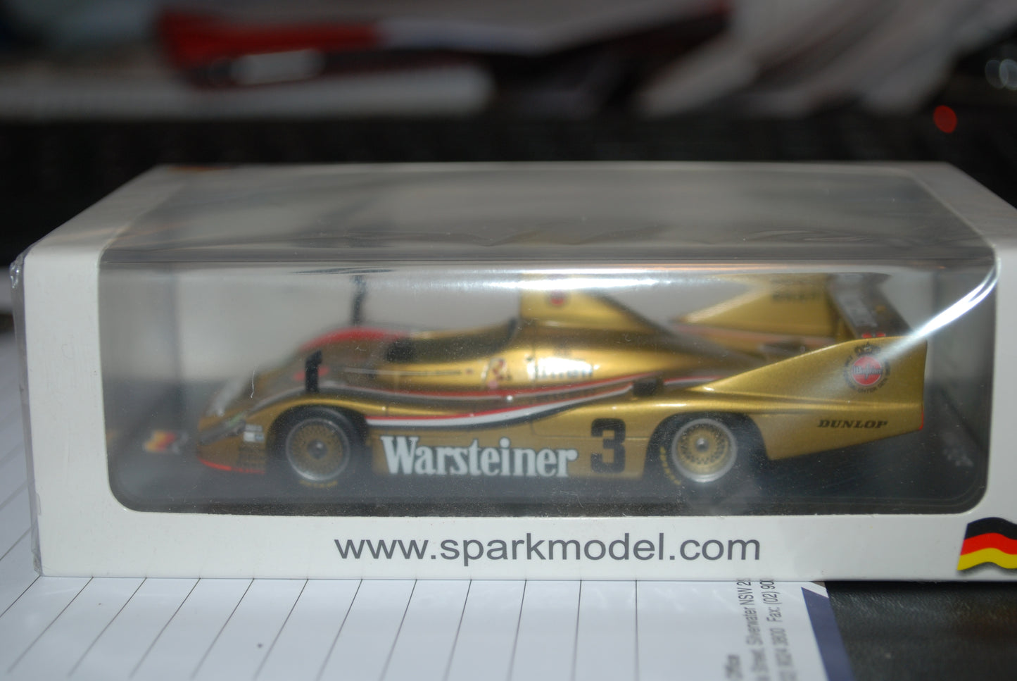 Spark 1/43 Porsche 936/80 No.3 DRM Norisring 1983 Leopold von Bayern Limited 500 SG514