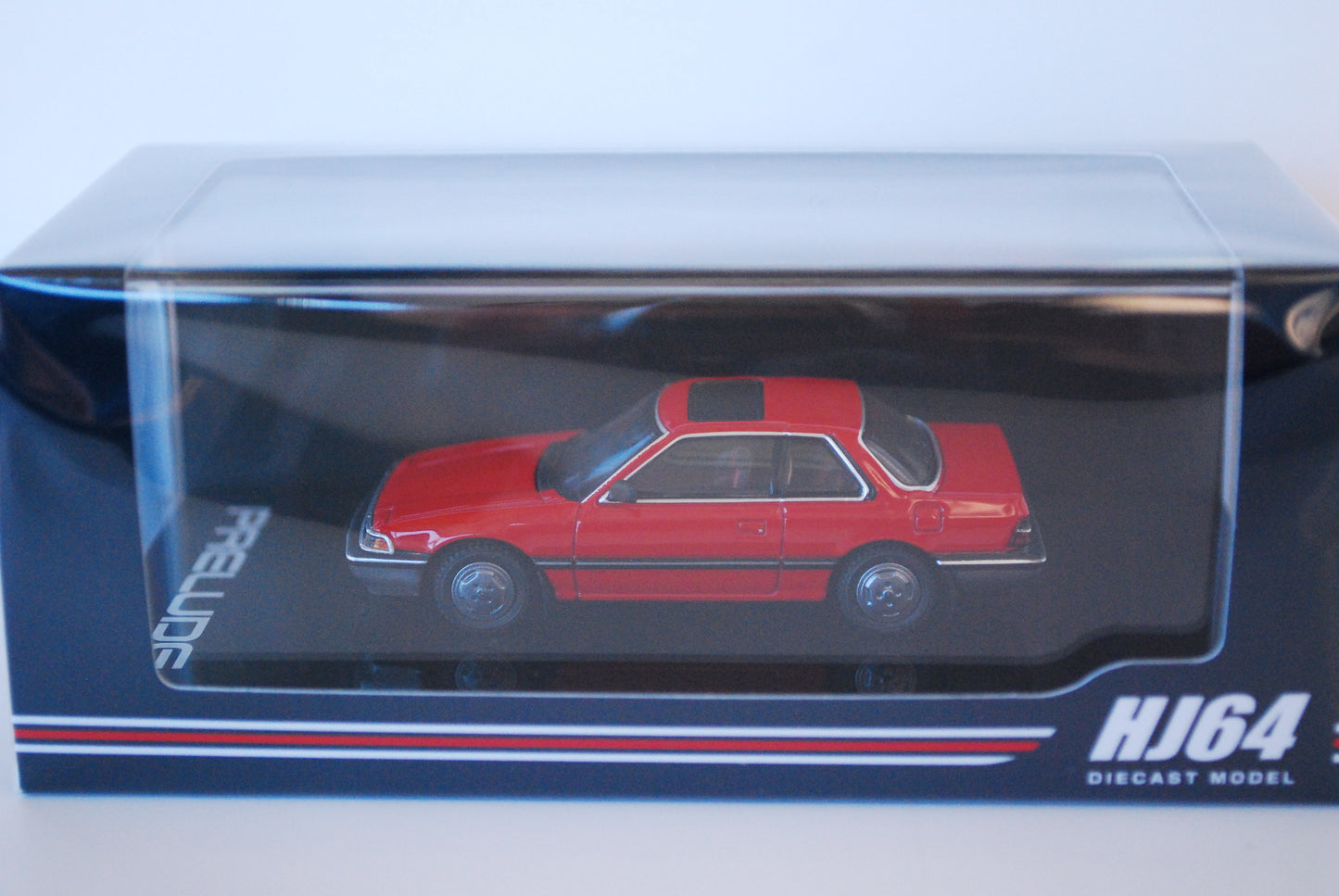 Hobby JAPAN HJ64 1/64 Honda Prelude XX AB Early Model Red HJ641086AR
