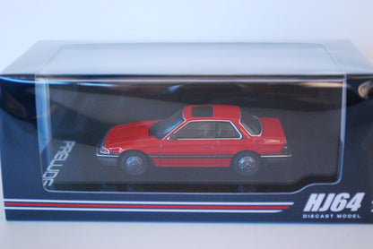 Hobby JAPAN HJ64 1/64 Honda Prelude XX AB Early Model Red HJ641086AR