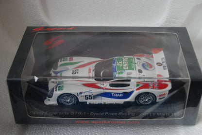 Spark 1/43 Panoz Esperante GTR-1 No.55 David Price Racing 24H Le Mans 1997 D. Bundy - D. Brabham - P. McCarthy S5026